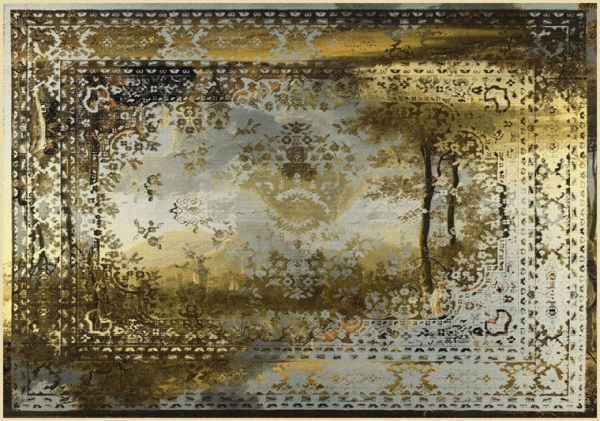 Buy Kashan Remix Landscape Rug